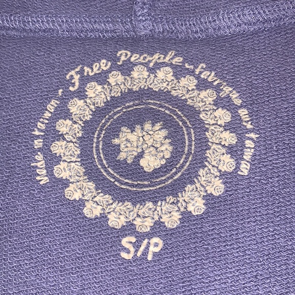 Free People 100% Cotton Hoodie - Picture 2 of 7